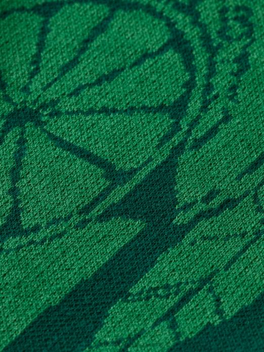 Scotch & Soda enfants chemise de camp tricotée en coton biologique intarsia de fruits vêtements 4HB4777