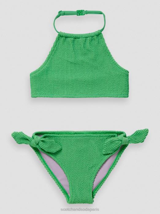 Scotch & Soda enfants bikini dos nu froissé perruche vêtements 4HB4771