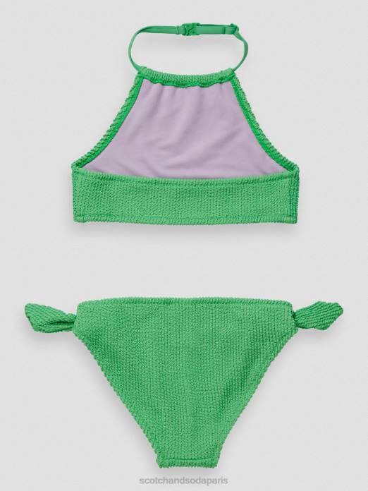 Scotch & Soda enfants bikini dos nu froissé perruche vêtements 4HB4771