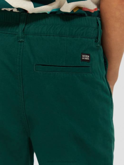Scotch & Soda enfants chino ample coupe fuselée forêt vêtements 4HB4794