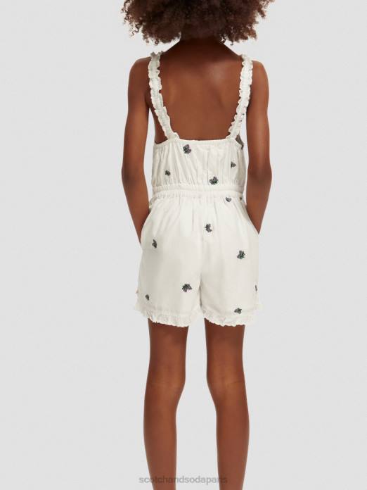 Scotch & Soda enfants combishort brodé mini raisin vêtements 4HB4724