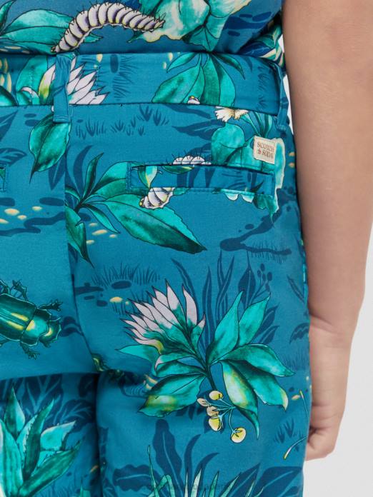 Scotch & Soda enfants short chino mi-long imprimé des bugs partout vêtements 4HB4808