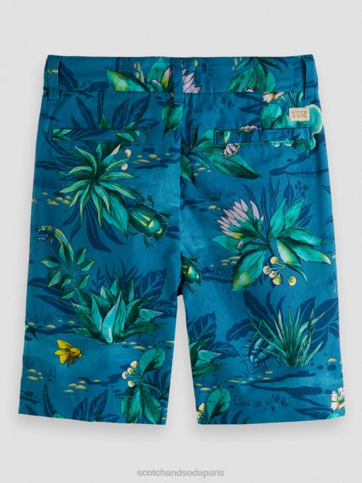 Scotch & Soda enfants short chino mi-long imprimé des bugs partout vêtements 4HB4808