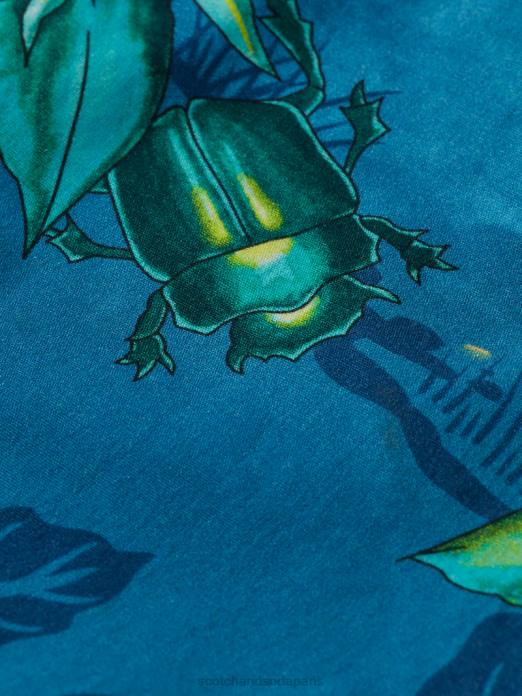 Scotch & Soda enfants short chino mi-long imprimé des bugs partout vêtements 4HB4808