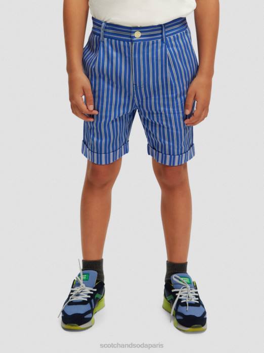 Scotch & Soda enfants short chino semi-élastiqué bande bleue vêtements 4HB4810