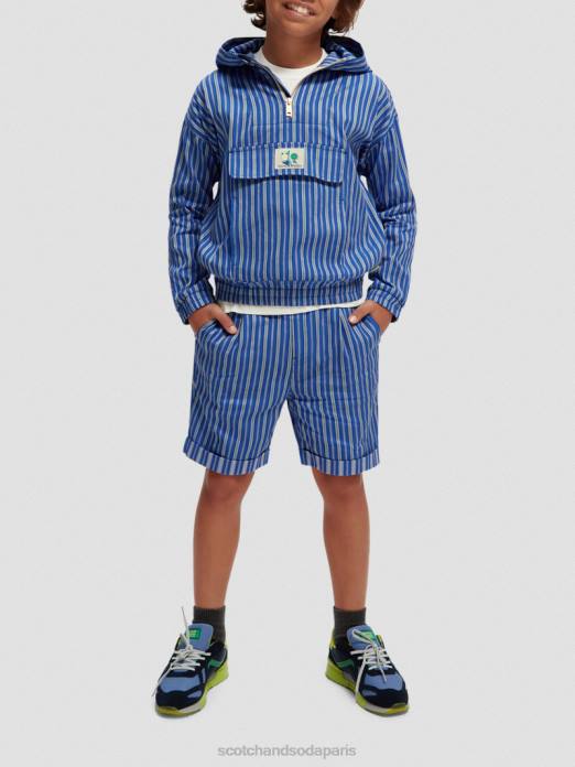 Scotch & Soda enfants short chino semi-élastiqué bande bleue vêtements 4HB4810
