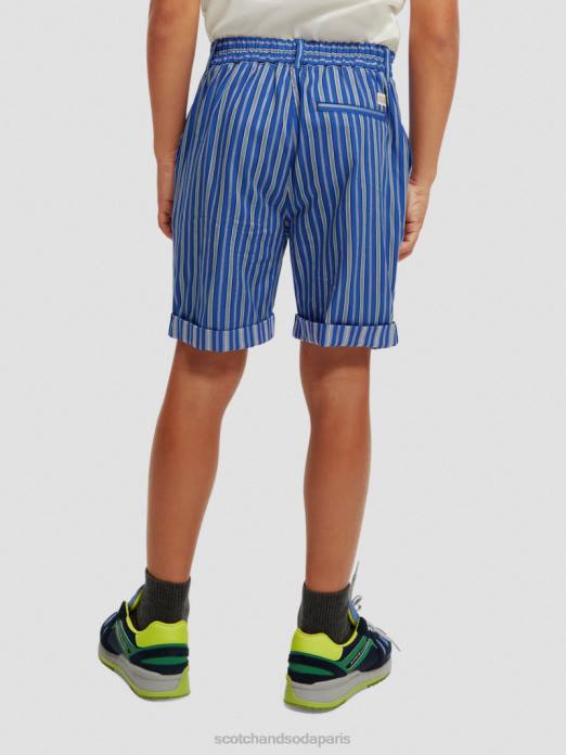 Scotch & Soda enfants short chino semi-élastiqué bande bleue vêtements 4HB4810