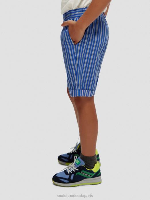 Scotch & Soda enfants short chino semi-élastiqué bande bleue vêtements 4HB4810