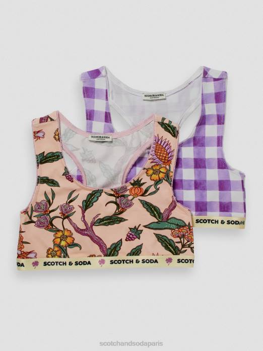 Scotch & Soda enfants Lot de 2 brassières combiner un vêtements 4HB4764