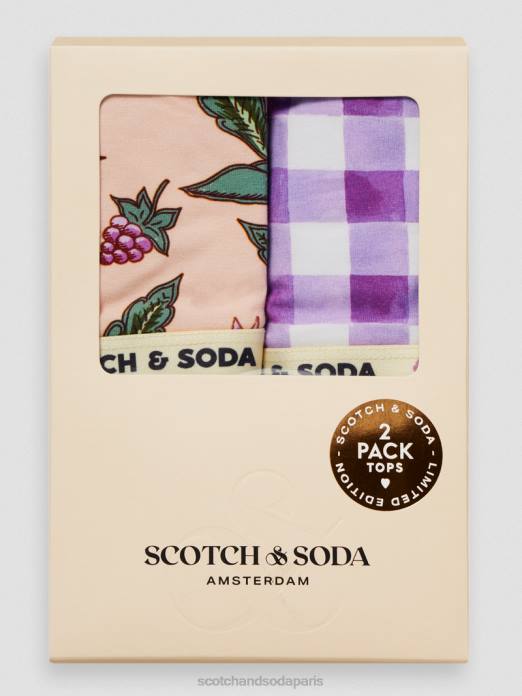 Scotch & Soda enfants Lot de 2 brassières combiner un vêtements 4HB4764