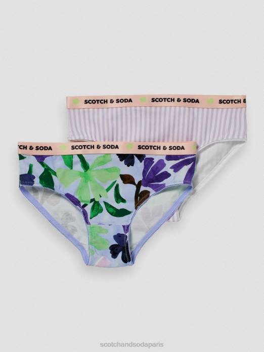 Scotch & Soda enfants Lot de 2 slips imprimés combo b vêtements 4HB4762