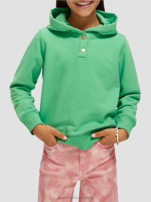 Scotch & Soda enfants sweat à capuche graphique perruche vêtements 4HB4752