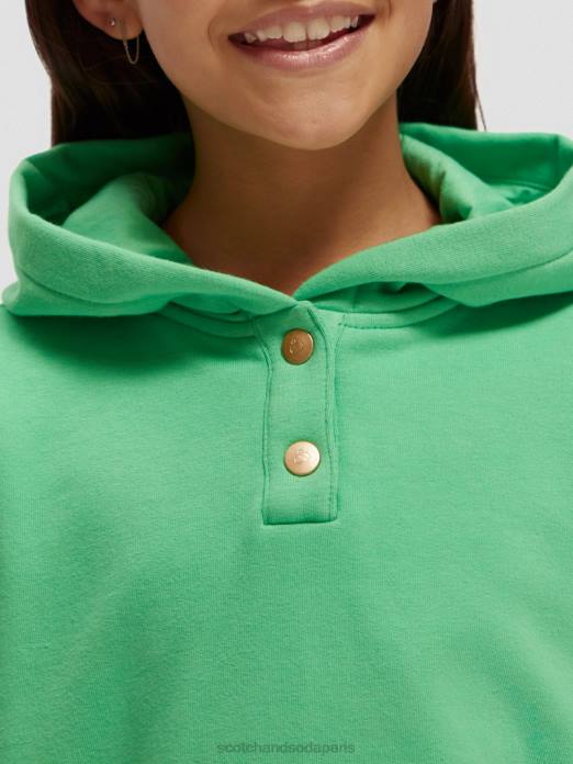 Scotch & Soda enfants sweat à capuche graphique perruche vêtements 4HB4752