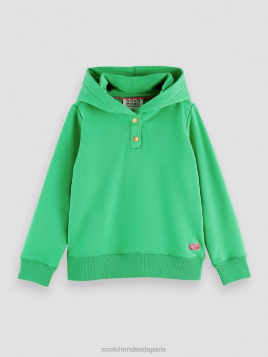Scotch & Soda enfants sweat à capuche graphique perruche vêtements 4HB4752