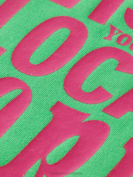 Scotch & Soda enfants sweat à capuche graphique perruche vêtements 4HB4752