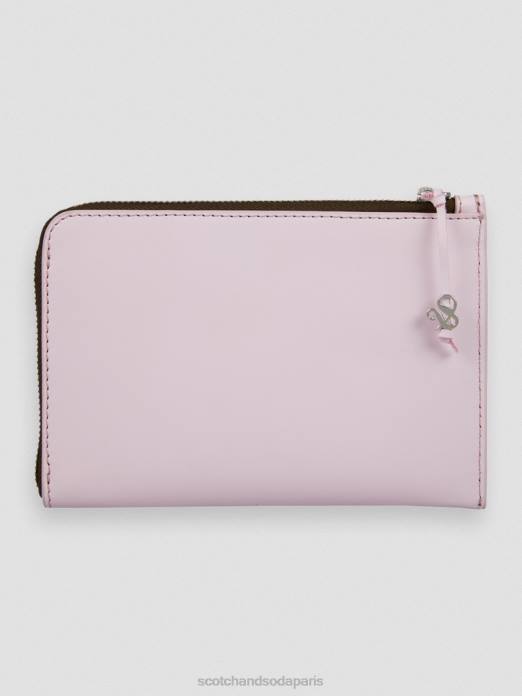 Scotch & Soda femmes portefeuille de voyage en cuir Elvis Rose accessoires 4HB4275