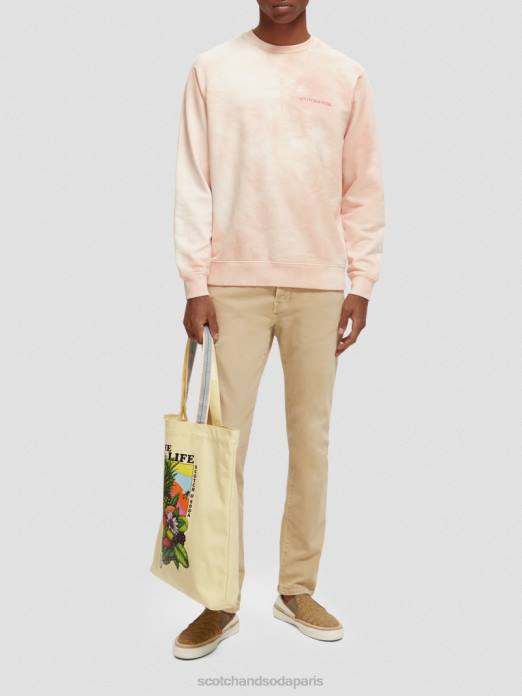 Scotch & Soda femmes sac fourre-tout en toile à motif artistique banane accessoires 4HB4268