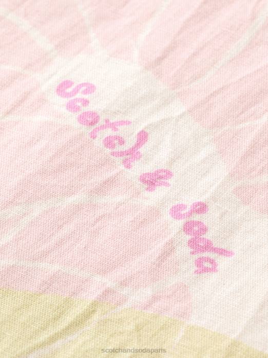 Scotch & Soda femmes chemise de camp imprimée fleur de vondelfield vêtements 4HB442