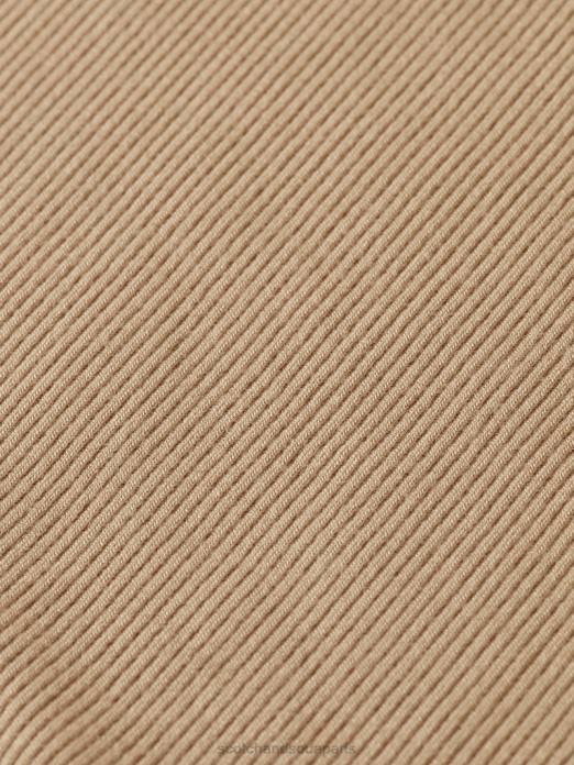 Scotch & Soda femmes débardeur à dos nageur en coton biologique kaki vêtements 4HB487