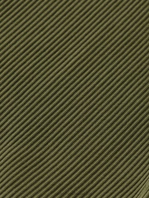 Scotch & Soda femmes débardeur à dos nageur en maille côtelée olive verte vêtements 4HB4109