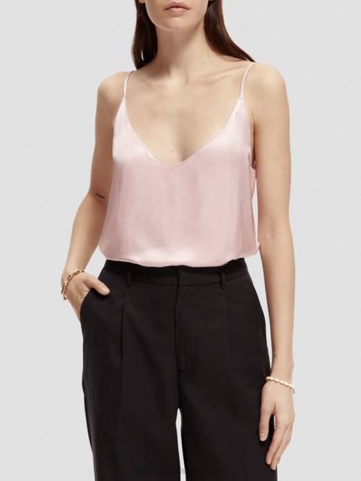 Scotch & Soda femmes débardeur en jersey à col V lavande vêtements 4HB468