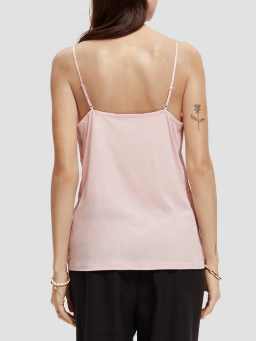 Scotch & Soda femmes débardeur en jersey à col V lavande vêtements 4HB468