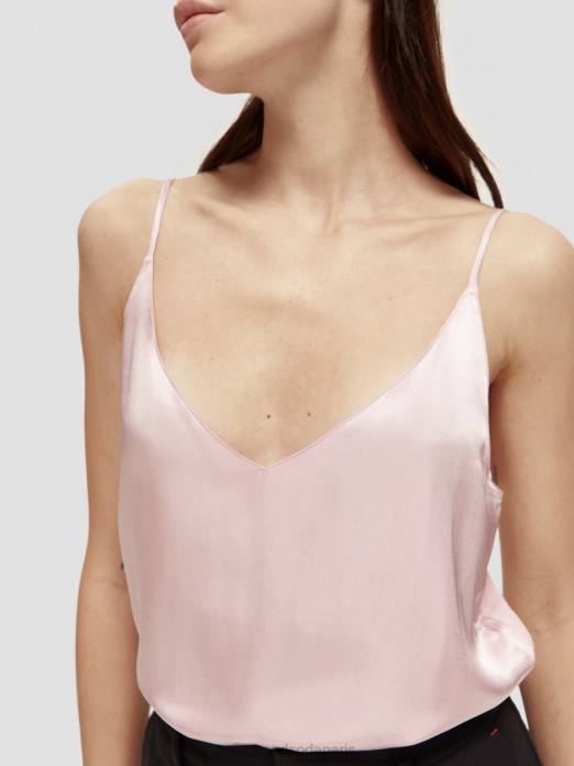 Scotch & Soda femmes débardeur en jersey à col V lavande vêtements 4HB468