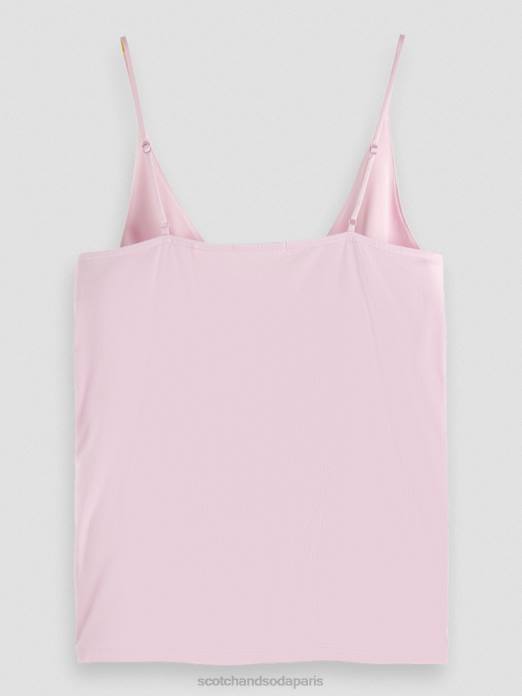 Scotch & Soda femmes débardeur en jersey à col V lavande vêtements 4HB468