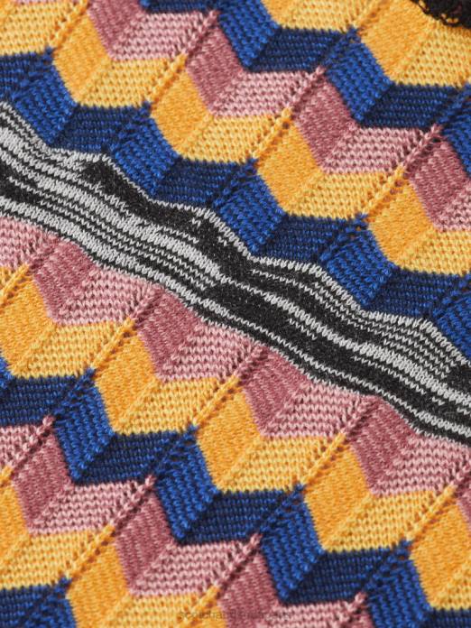 Scotch & Soda femmes débardeur en maille de coton biologique multi-rayures vêtements 4HB4125