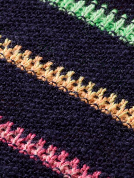 Scotch & Soda femmes pull en maille rayé bleu de fin de soirée vêtements 4HB4107