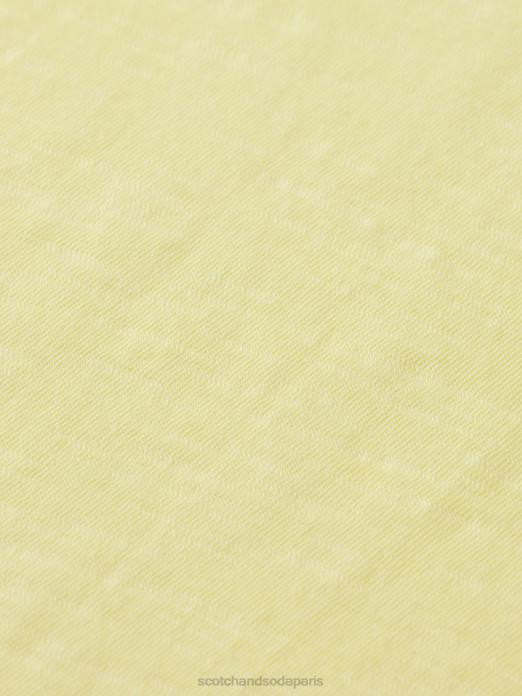 Scotch & Soda femmes t-shirt coupe classique Popcorn vêtements 4HB4105