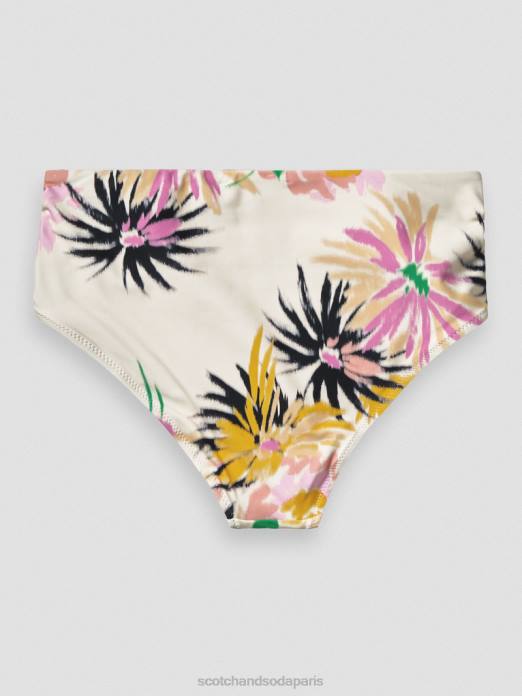 Scotch & Soda femmes bas de bikini taille haute aster blanc vêtements 4HB4258