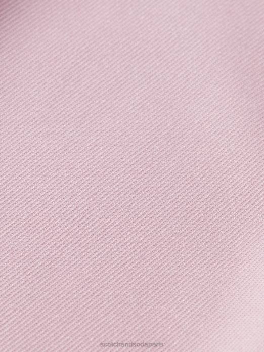 Scotch & Soda femmes le pantalon large taille haute edie lavande vêtements 4HB4158