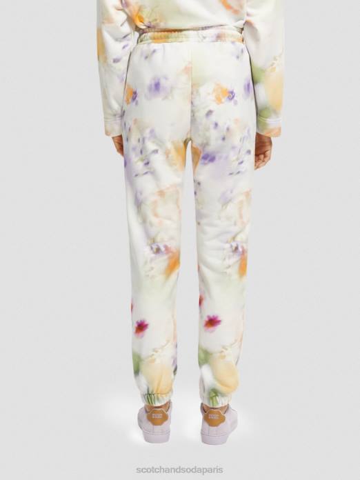 Scotch & Soda femmes pantalon de survêtement facile impression de mouvement vêtements 4HB4165