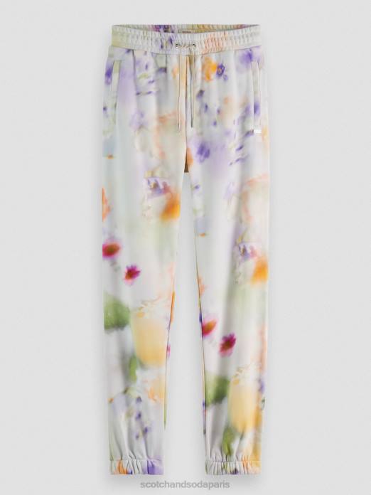 Scotch & Soda femmes pantalon de survêtement facile impression de mouvement vêtements 4HB4165