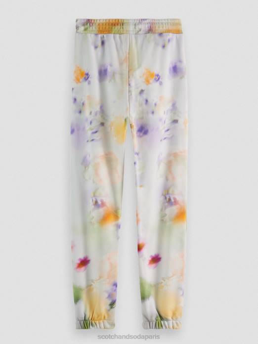 Scotch & Soda femmes pantalon de survêtement facile impression de mouvement vêtements 4HB4165