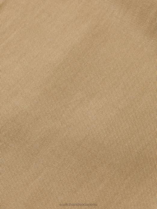 Scotch & Soda femmes pantalon large taille basse kaki vêtements 4HB4154