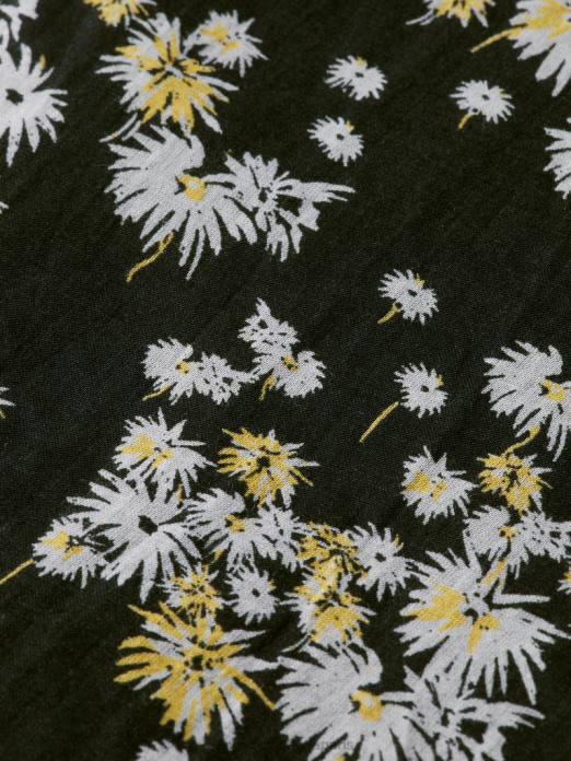 Scotch & Soda femmes robe courte sans manches à col en V pissenlit noir vêtements 4HB420