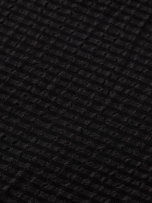 Scotch & Soda femmes robe mi-longue à smocks noir vêtements 4HB432