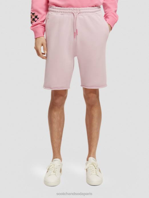 Scotch & Soda femmes short en coton biologique pierre rose vêtements 4HB4252