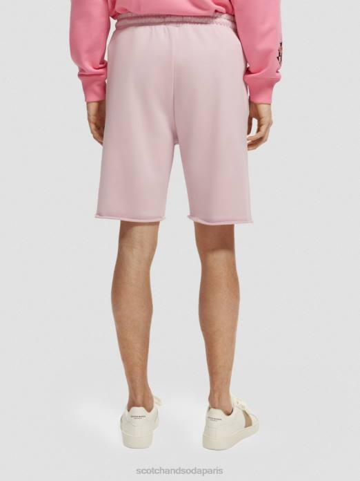 Scotch & Soda femmes short en coton biologique pierre rose vêtements 4HB4252