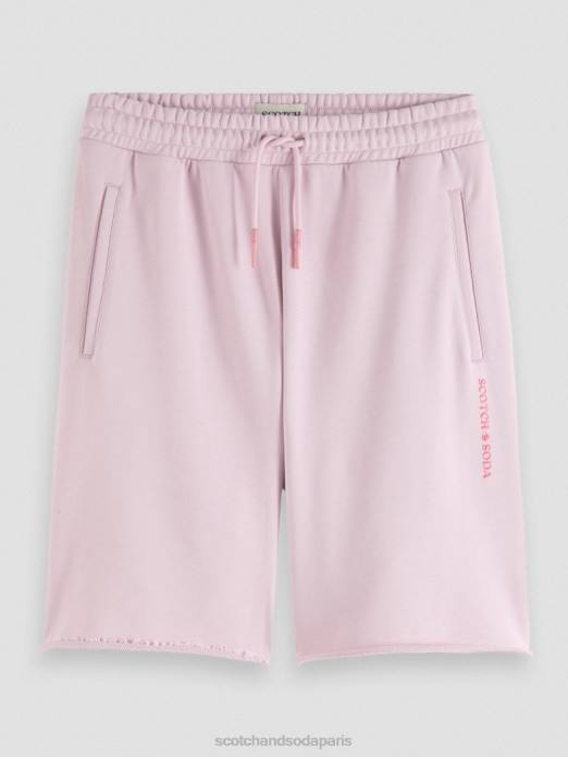 Scotch & Soda femmes short en coton biologique pierre rose vêtements 4HB4252