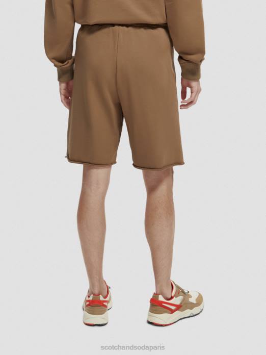 Scotch & Soda femmes short en coton biologique taupe vêtements 4HB4249