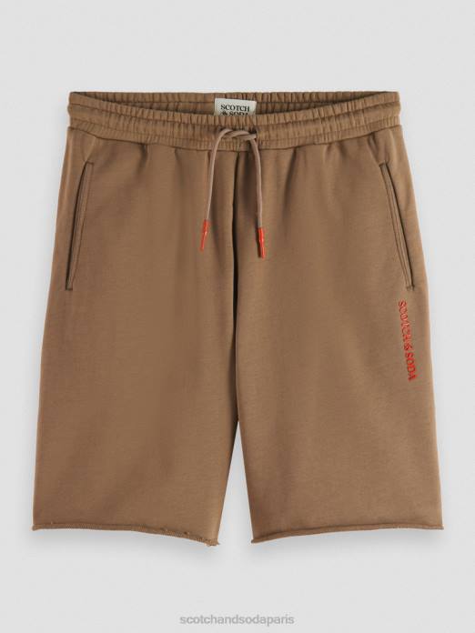 Scotch & Soda femmes short en coton biologique taupe vêtements 4HB4249