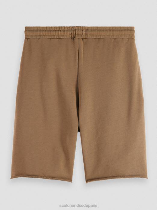 Scotch & Soda femmes short en coton biologique taupe vêtements 4HB4249