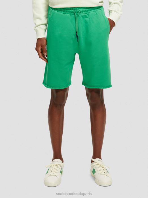 Scotch & Soda femmes short en coton biologique vert amazonien vêtements 4HB4253