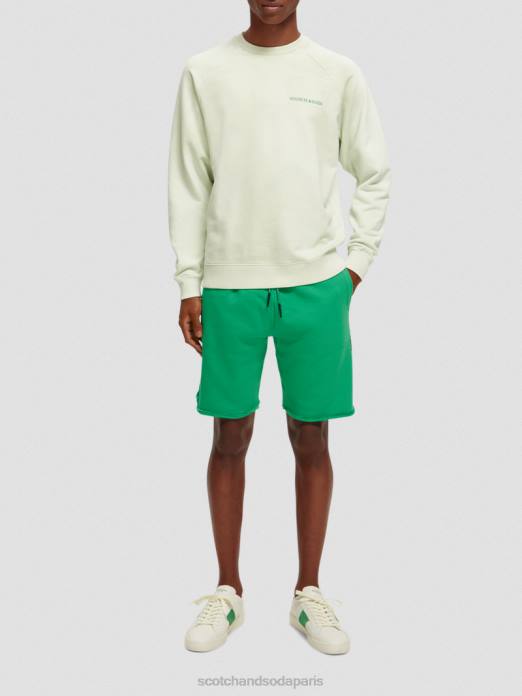 Scotch & Soda femmes short en coton biologique vert amazonien vêtements 4HB4253