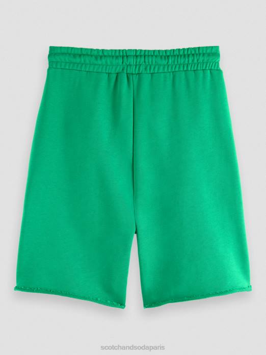 Scotch & Soda femmes short en coton biologique vert amazonien vêtements 4HB4253