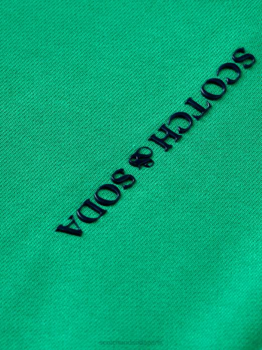 Scotch & Soda femmes short en coton biologique vert amazonien vêtements 4HB4253