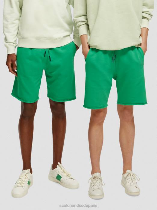 Scotch & Soda femmes short en coton biologique vert amazonien vêtements 4HB4253